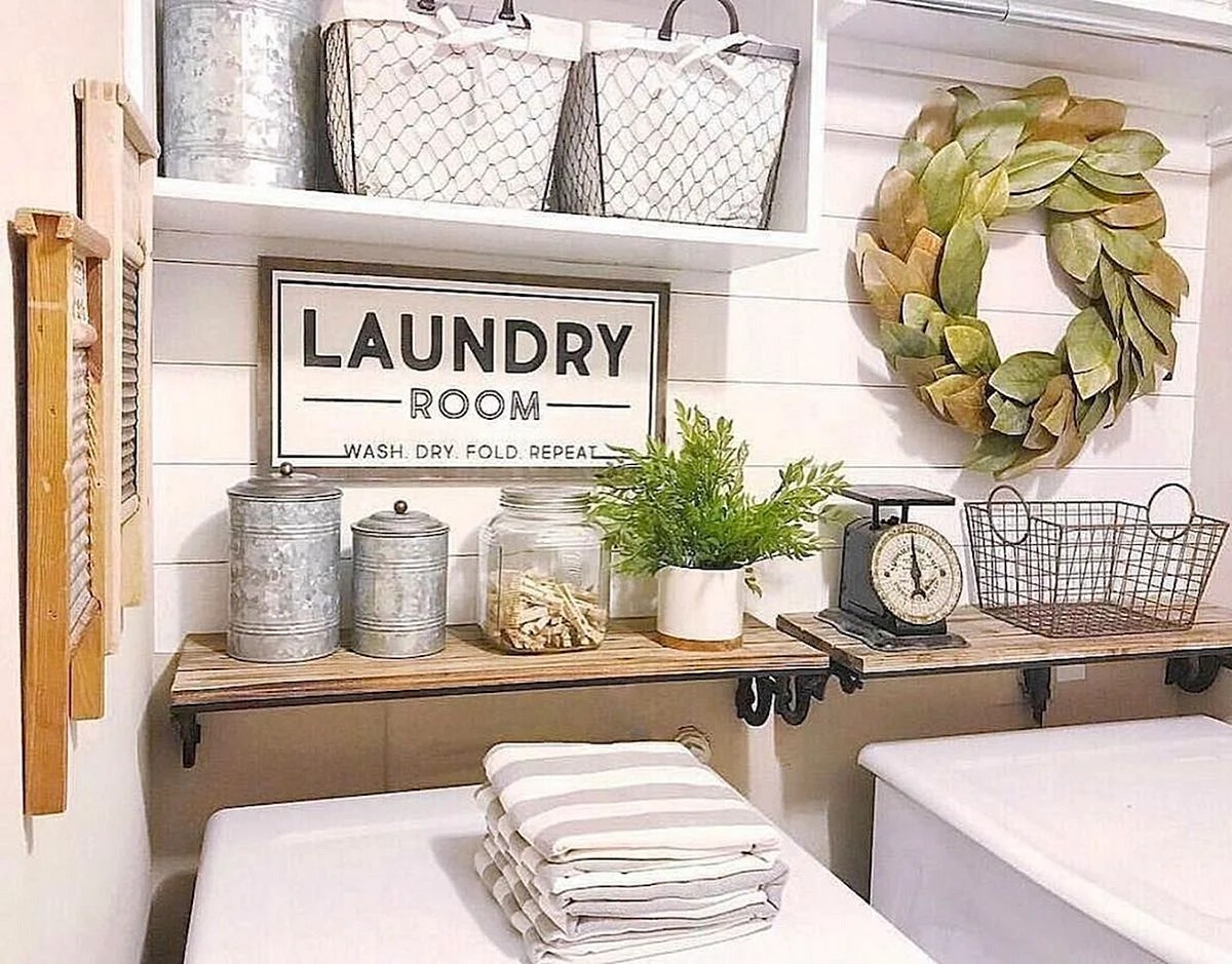 Farmhouse Laundry Room Wallpapers Wallpapers High Resolution