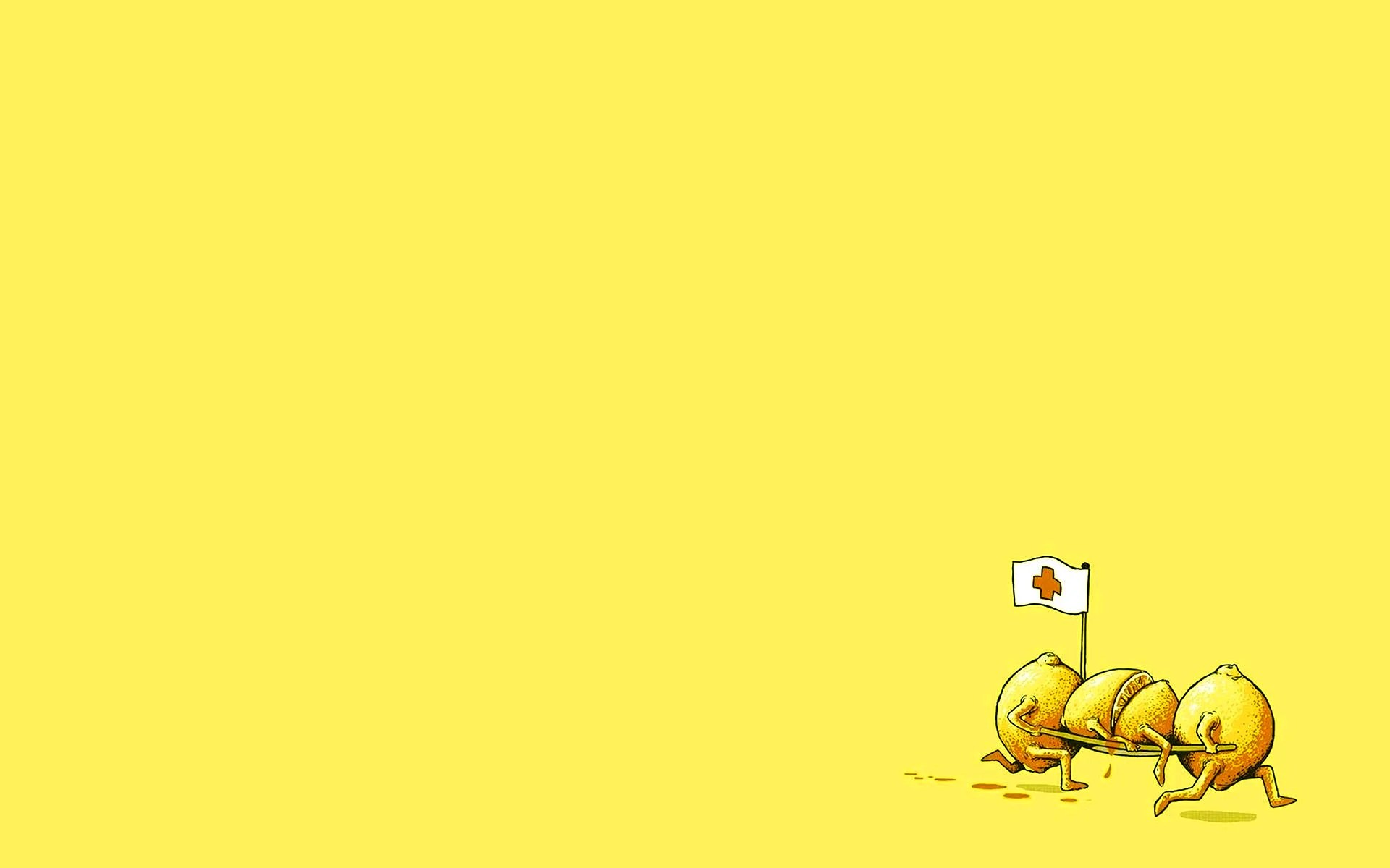 Download Minimalist Yellow Background Wallpaper WallpapersHigh