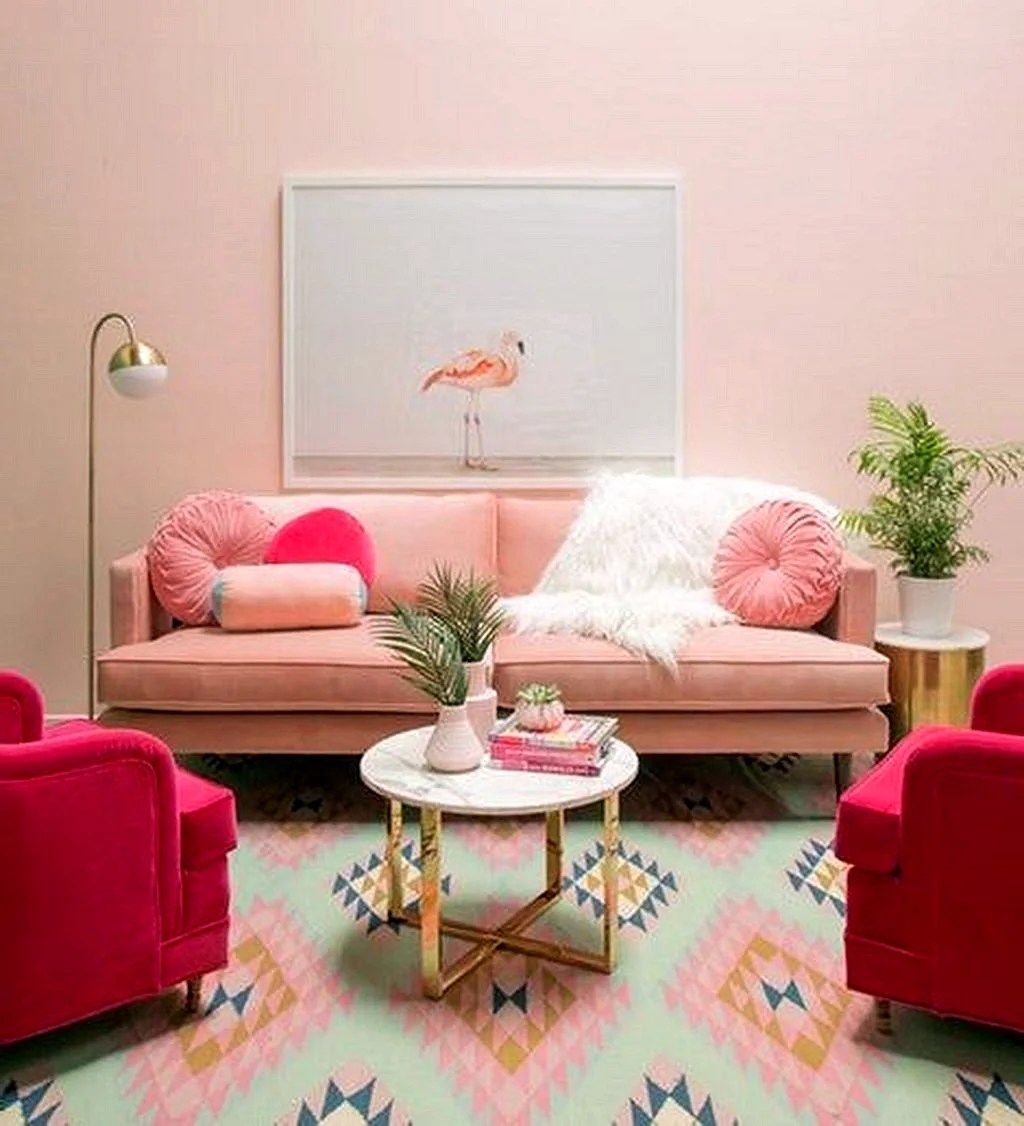 Blush Pink Living Room Wallpapers Free Blush Pink Living Room
