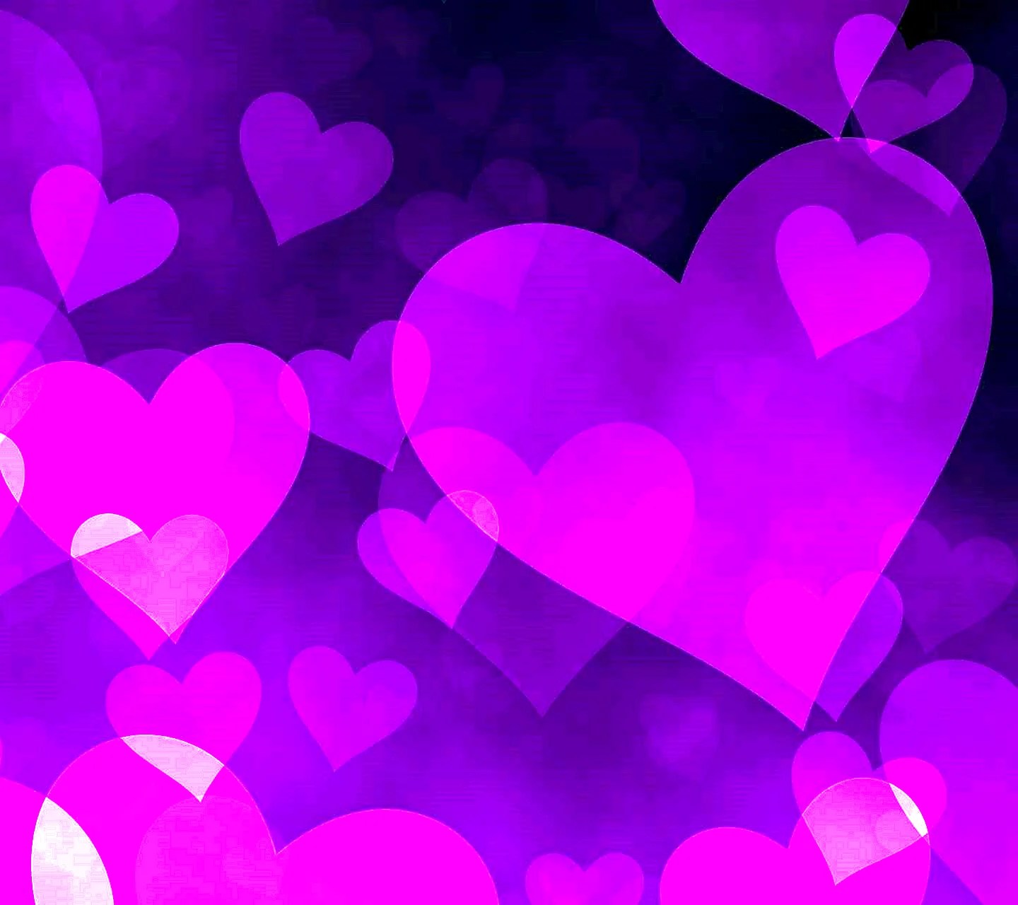 Blue And Purple Heart Wallpapers WallpapersHigh