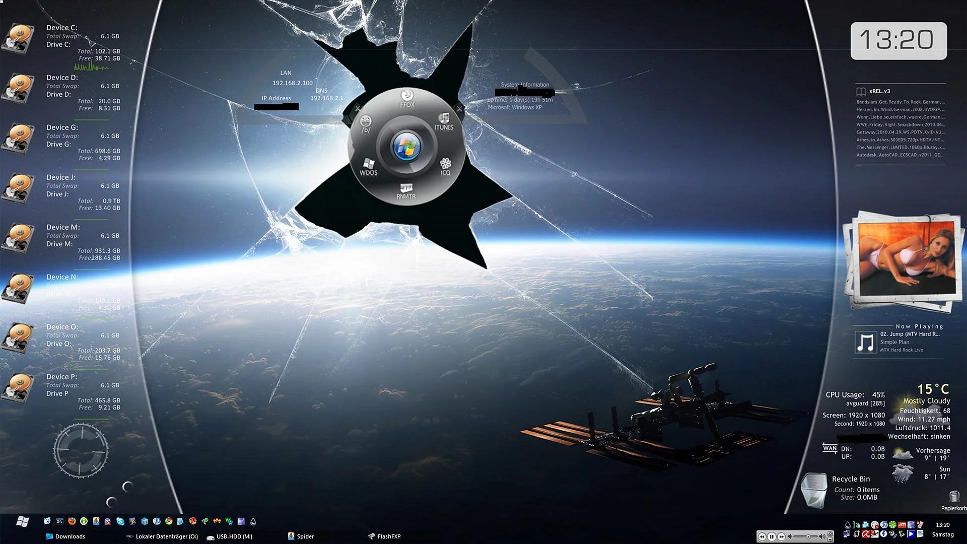 Rainmeter Live Wallpapers WallpapersHigh