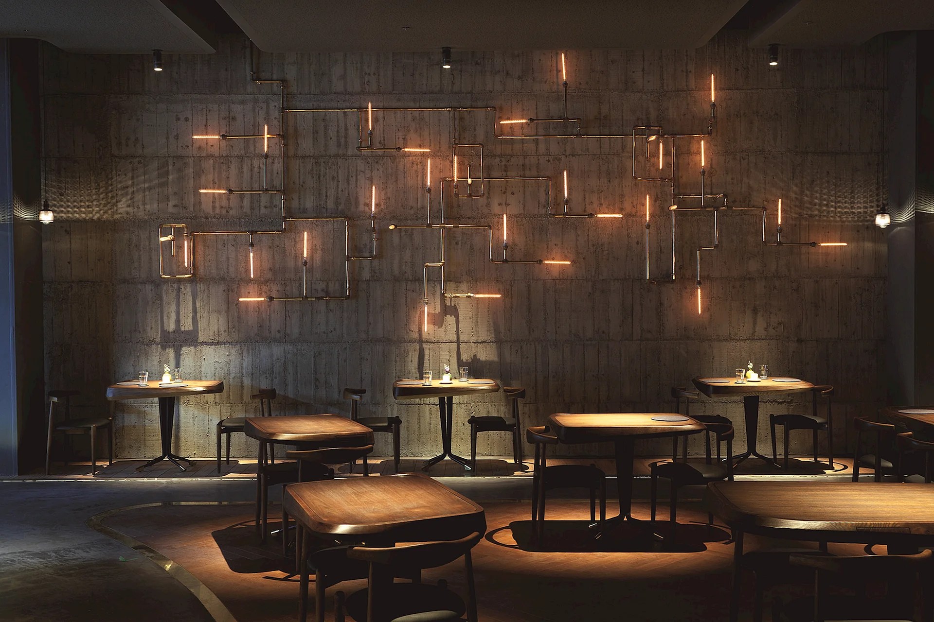 Restaurant Wall Design Wallpapers WallpapersHigh