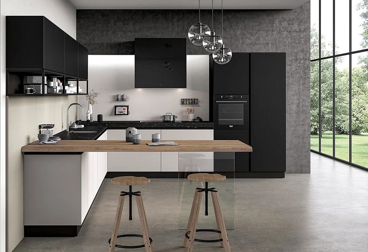 Black Kitchen Wallpapers Free Black Kitchen Backgrounds WallpapersHigh