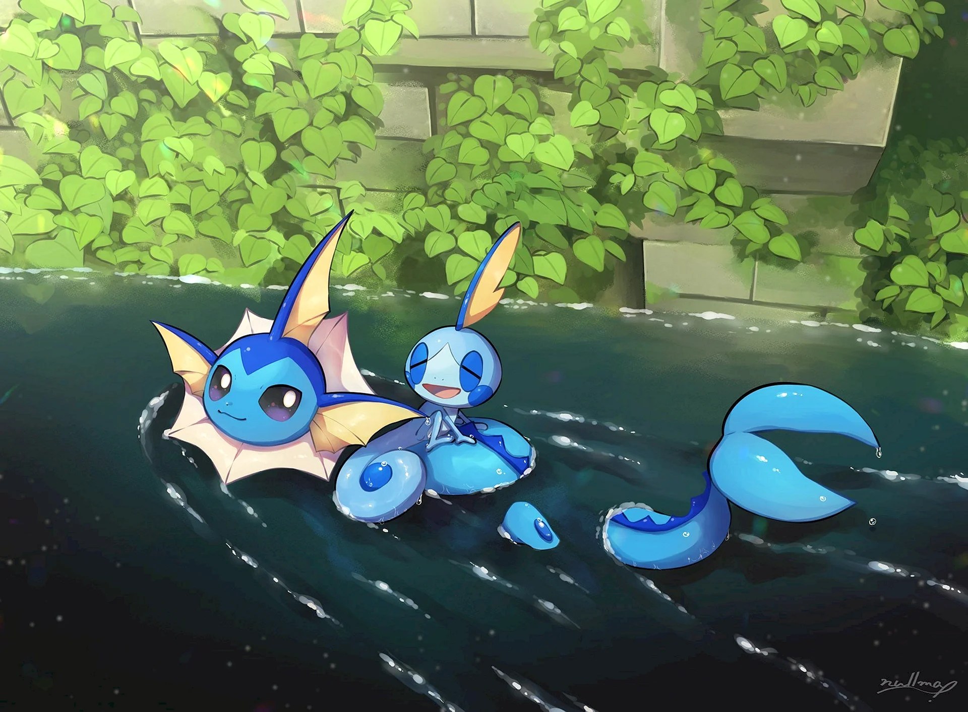 Download Vaporeon R34 Wallpaper - WallpapersHigh