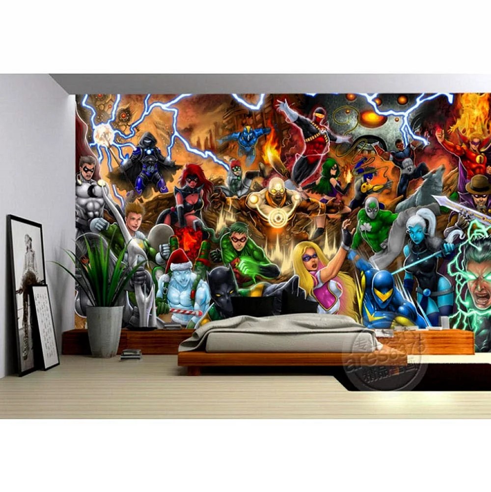 Avengers Wall Mural Wallpapers Free Avengers Wall Mural Backgrounds