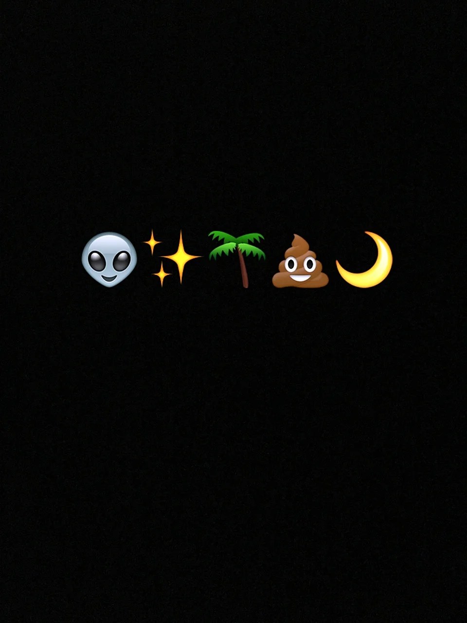 Download Emoji Hitam Wallpaper For iPhone WallpapersHigh