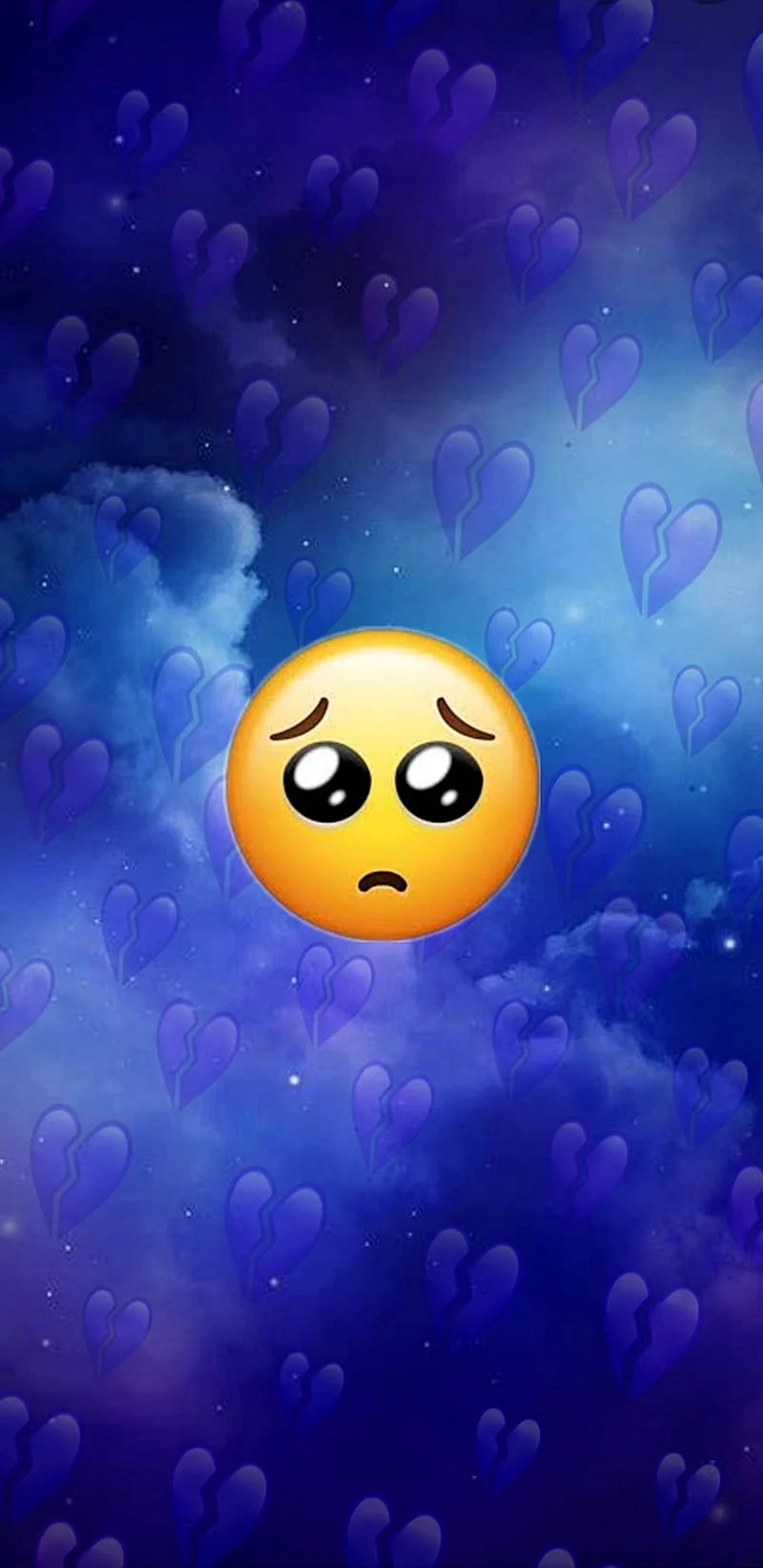 Download Hitam Emoji Sad Wallpaper For iPhone WallpapersHigh