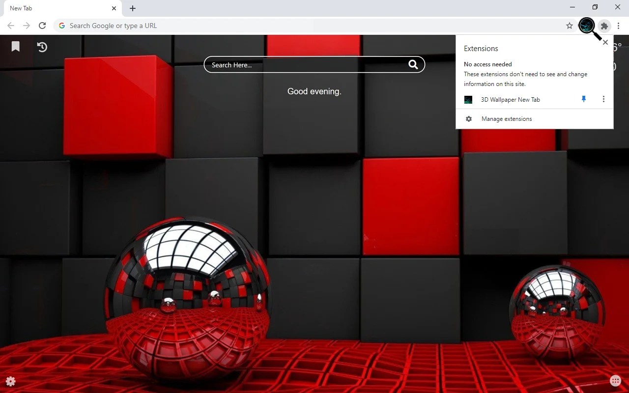 3D Wallpaper New Tab WallpaperTab