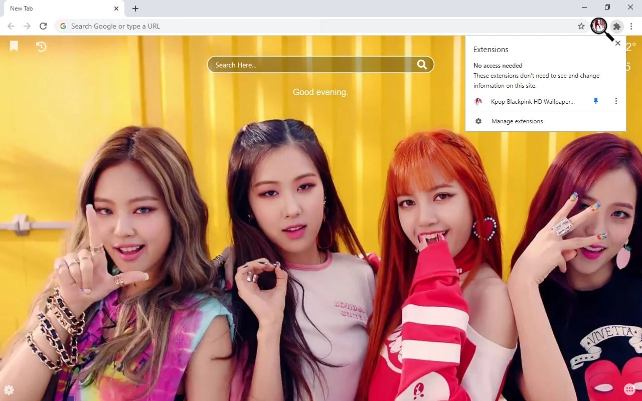 Kpop Blackpink HD Wallpaper New Tab WallpaperTab