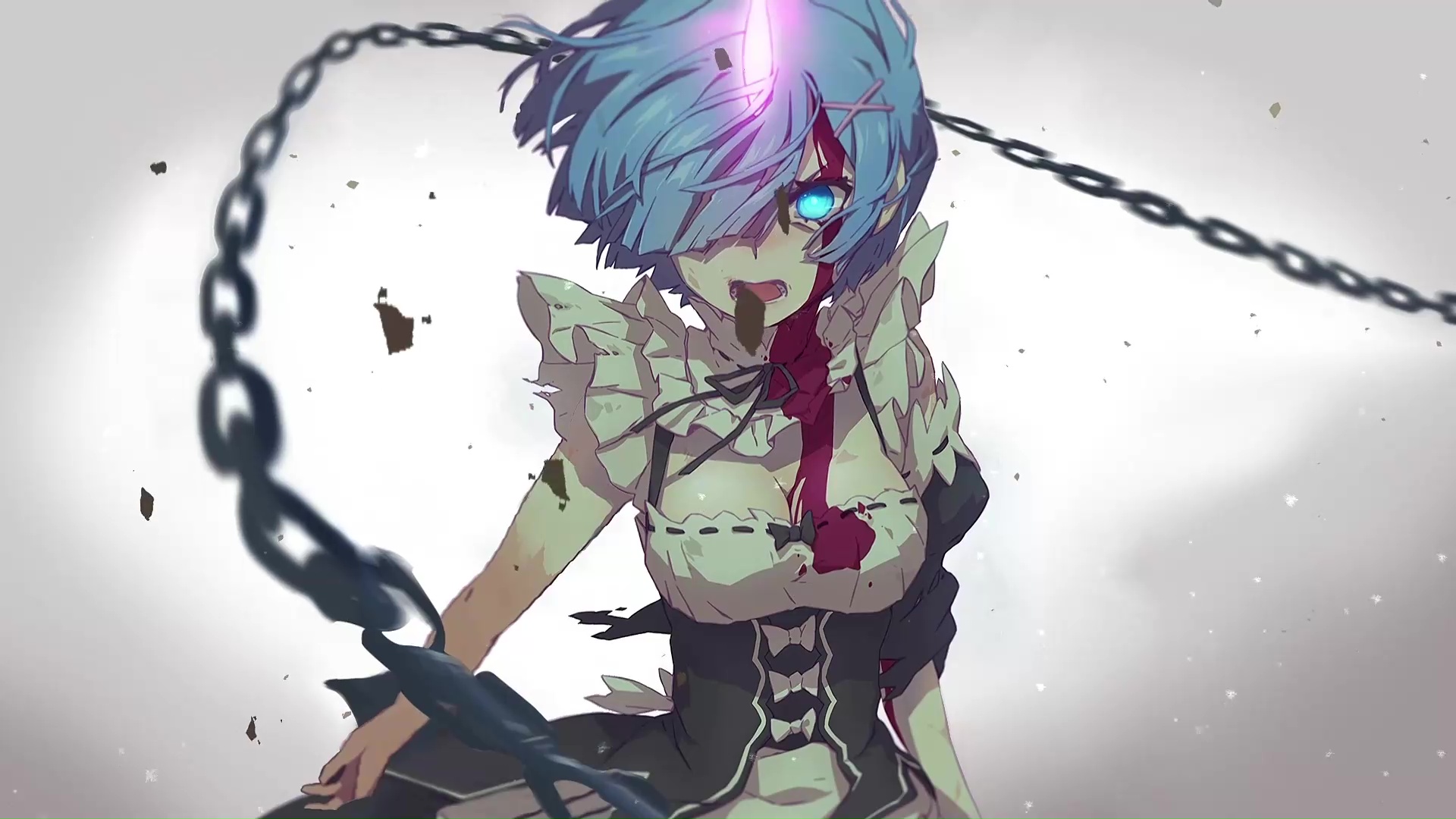 Rem Angry ReZero Live Wallpaper WallpaperWaifu