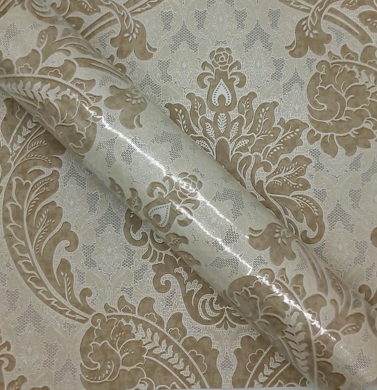 20920 Graham & Brown Regent Neutral Damask Wallpaper Wallpaper World
