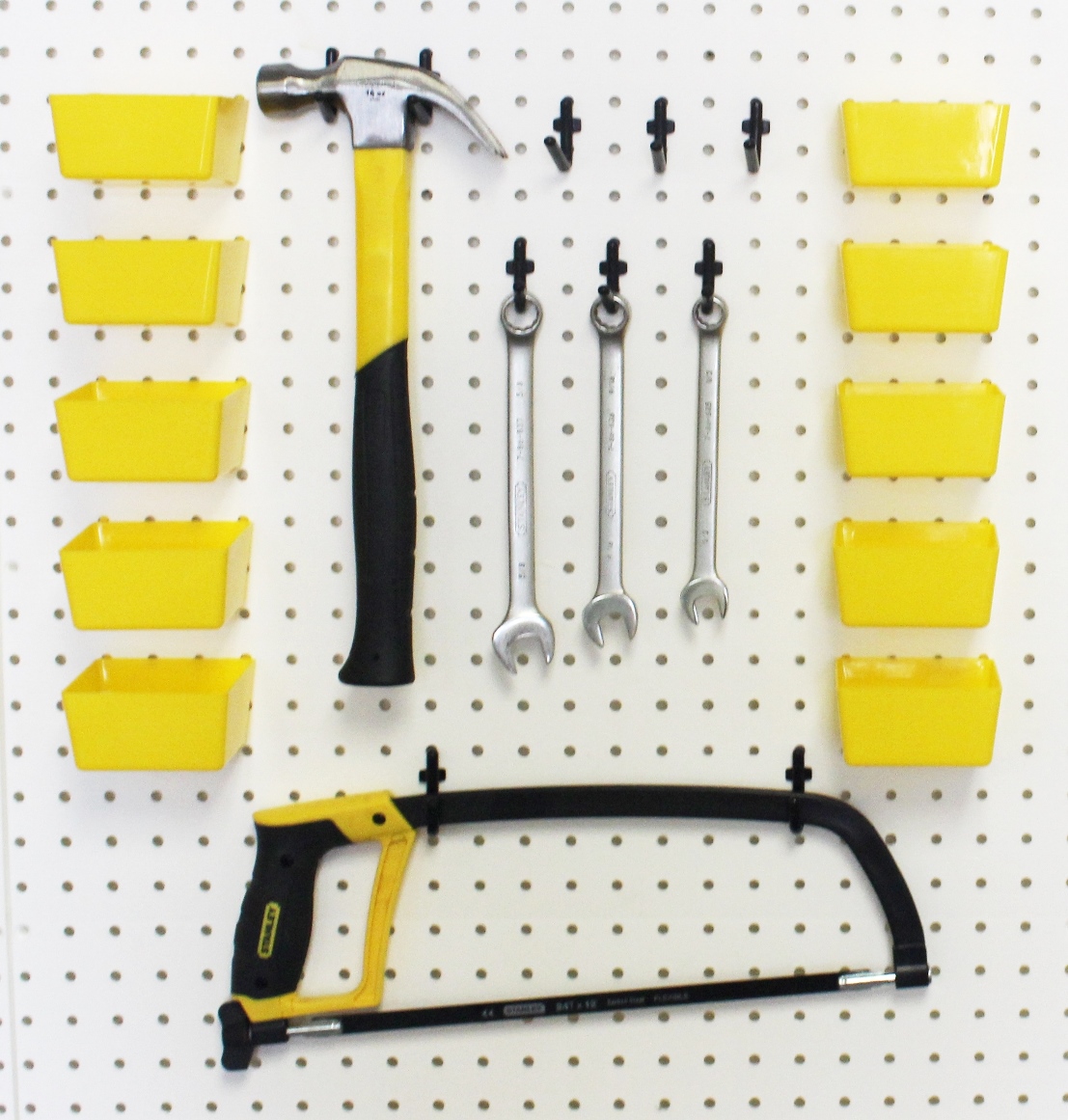 WallPeg 32"x 48" Wide Pegboard Kitincludes shelves and bins