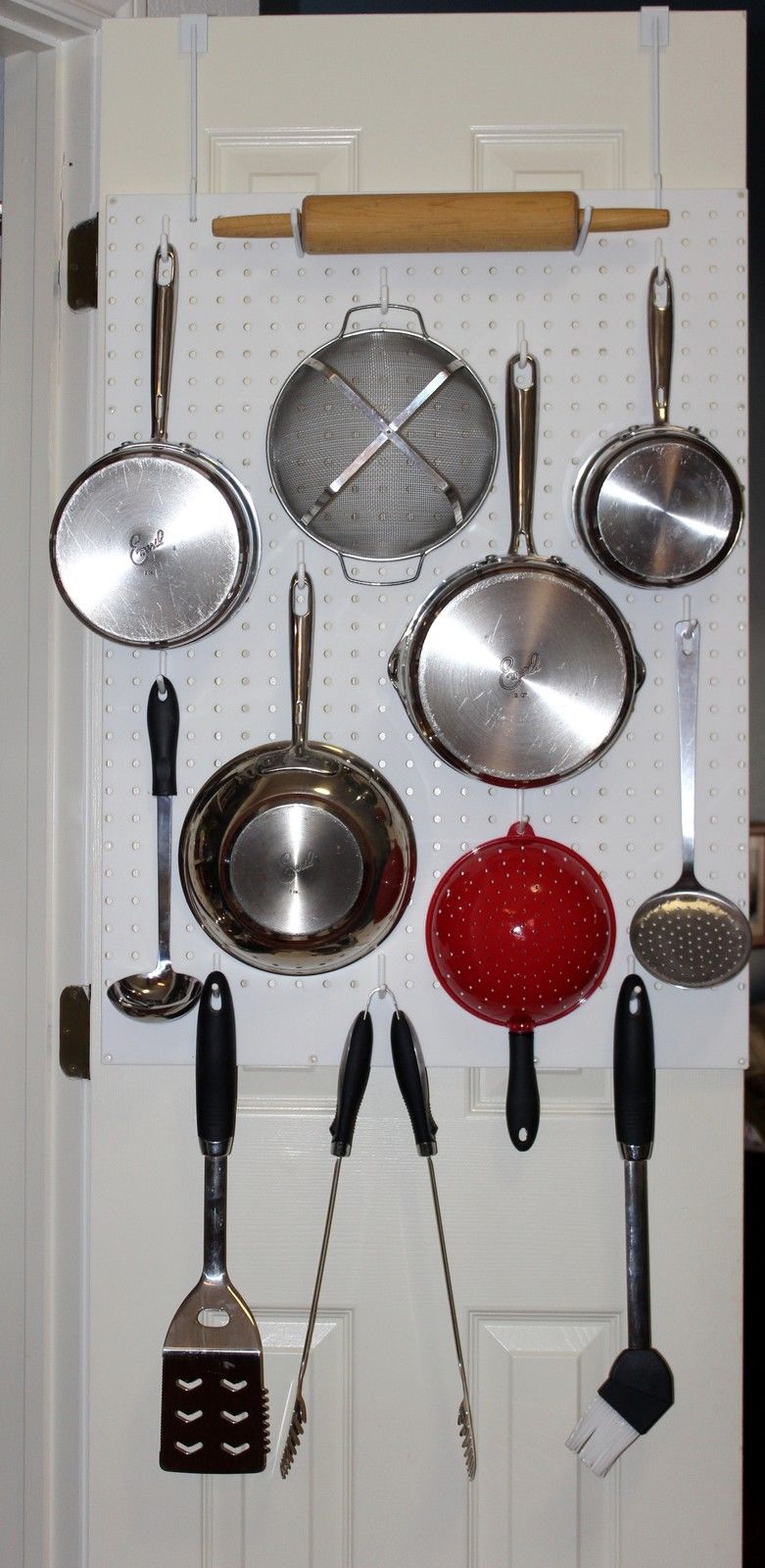 Kitchen/Pantry Pegboard Organization & Storage