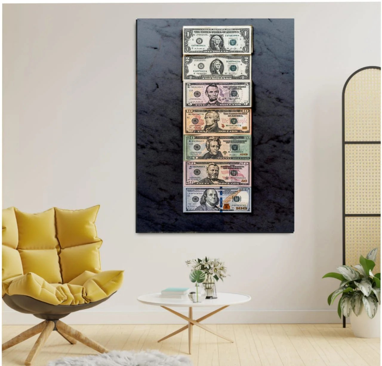 Currency Walls Dekor