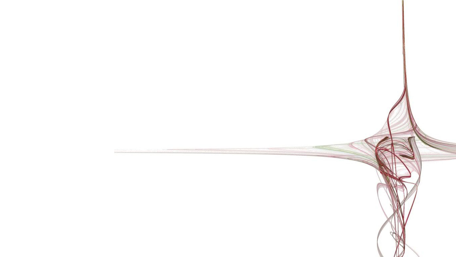 White Abstract 4K
