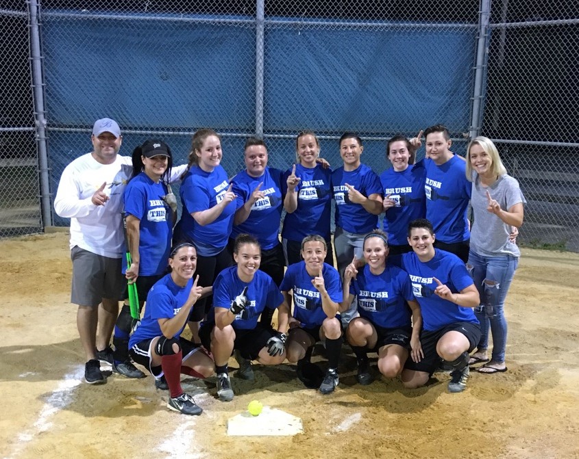 Women’s League Past Champions Wall Softball