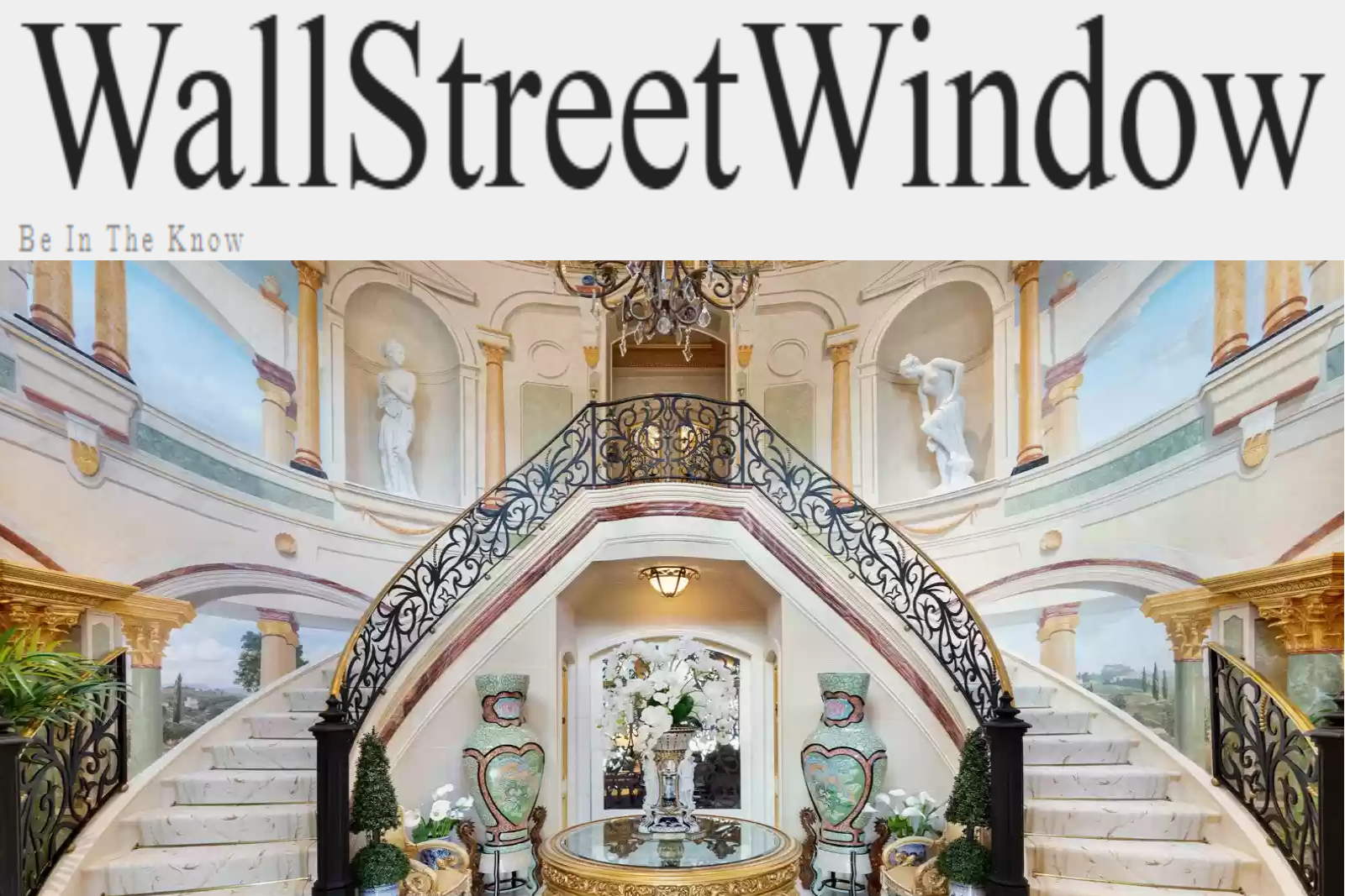 Check Out This Massive Mansion With A Tony Montana Style Staircase For