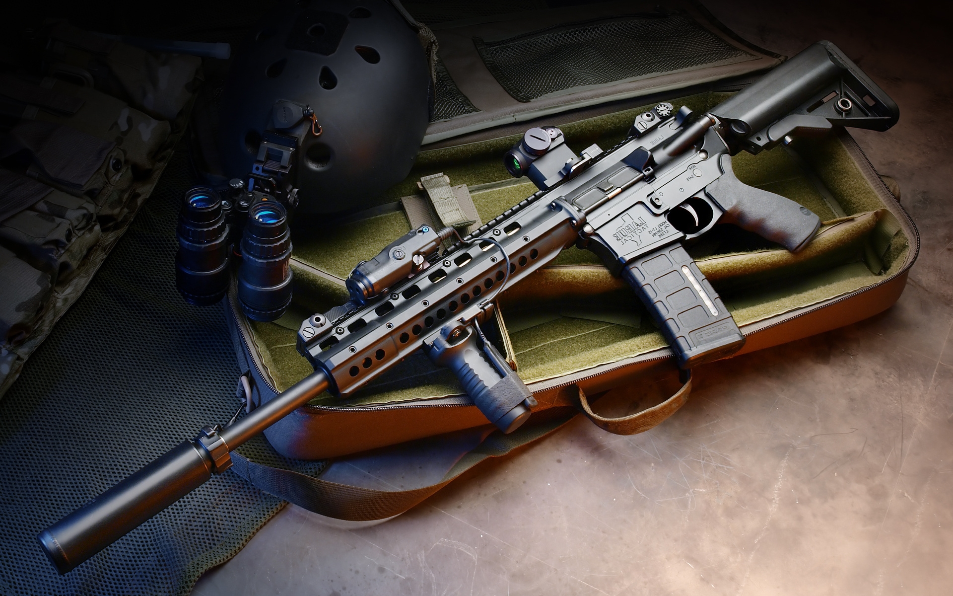 M4 Machine Gun Wallpapers HD / Desktop and Mobile Backgrounds