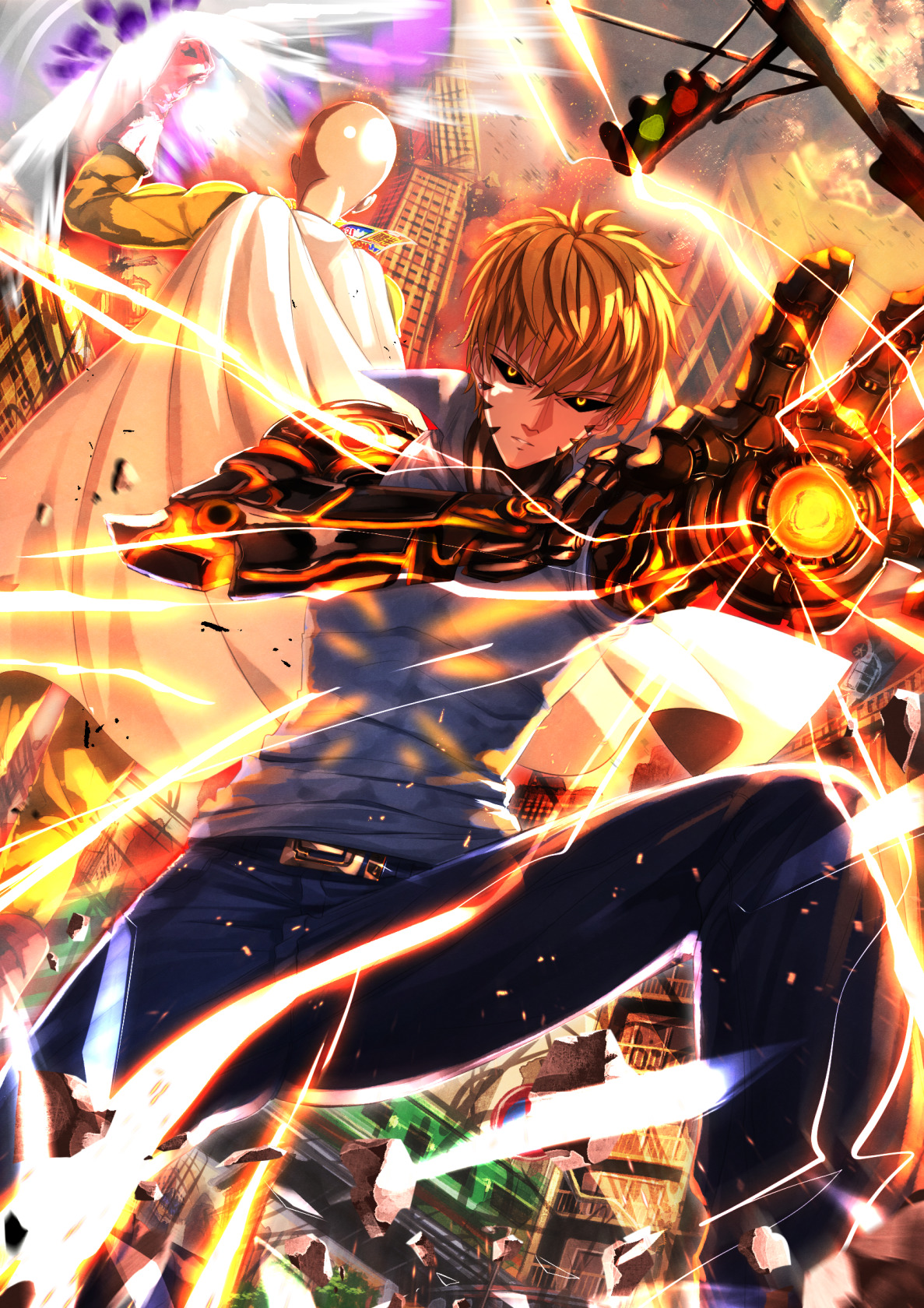 One Punch Man, Genos Wallpapers HD / Desktop and Mobile