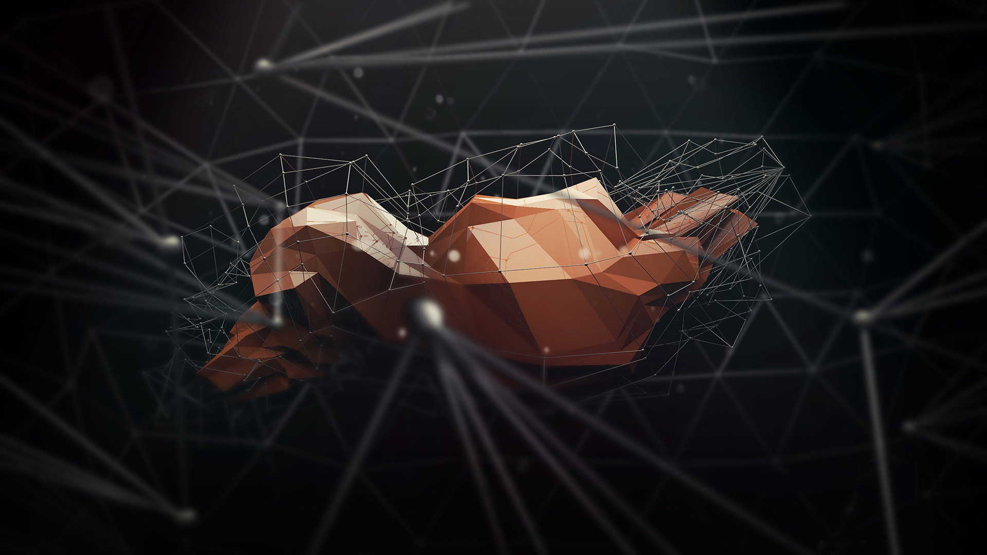 render, Wireframe, Low Poly Wallpapers HD / Desktop and