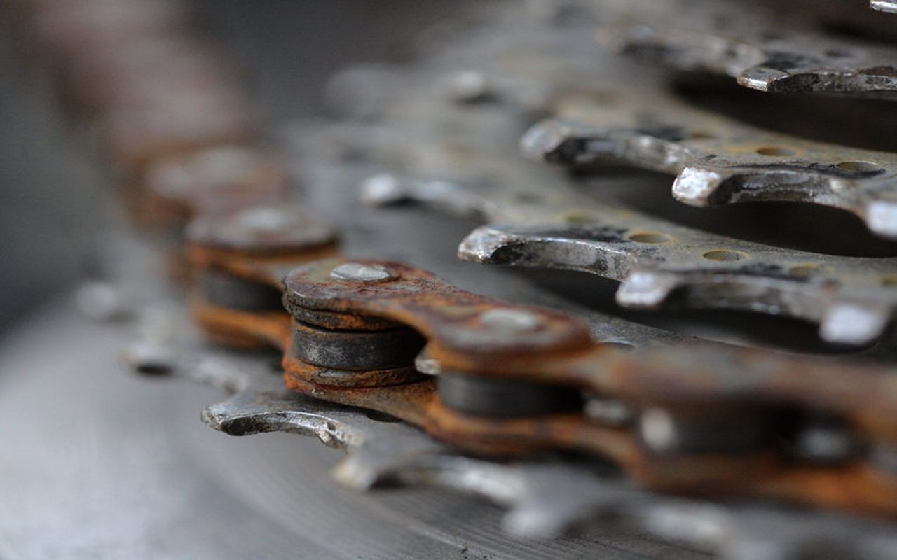 macro, Bicycle Chain, Gears, Rust Wallpapers HD / Desktop and Mobile