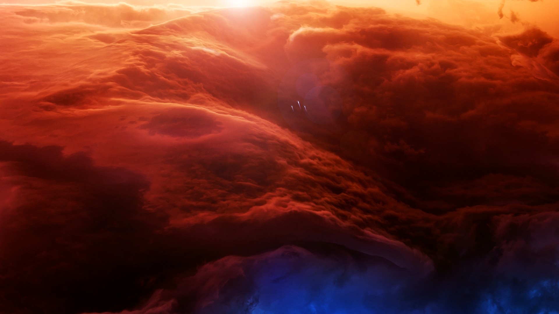 clouds, 3D, Render Wallpapers HD / Desktop and Mobile Backgrounds