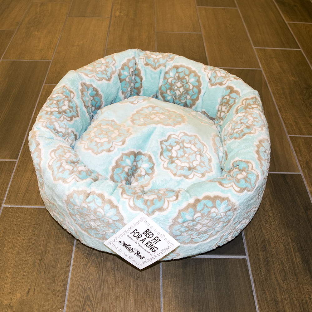 21" Round with Sides WallyBed™ Pet Beds, Crate Pads, Dog Coats, Pet