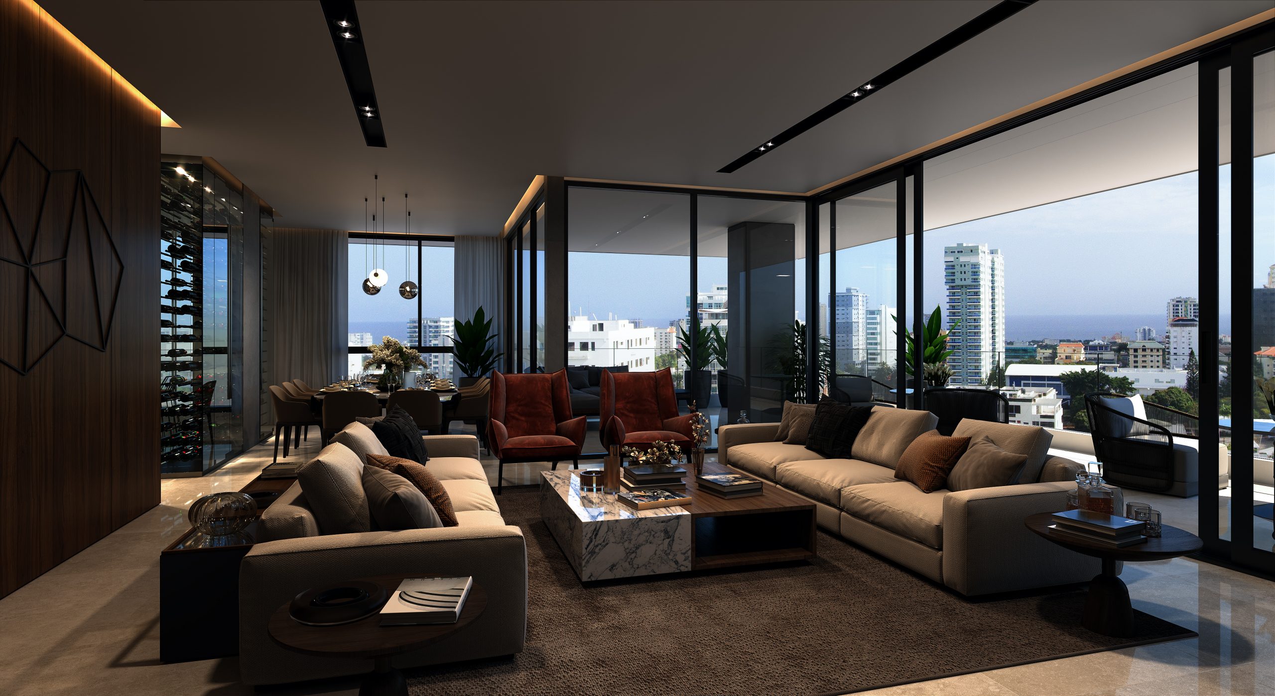 Apartamento en venta en Piantini Santo Domingo • Wally Perez