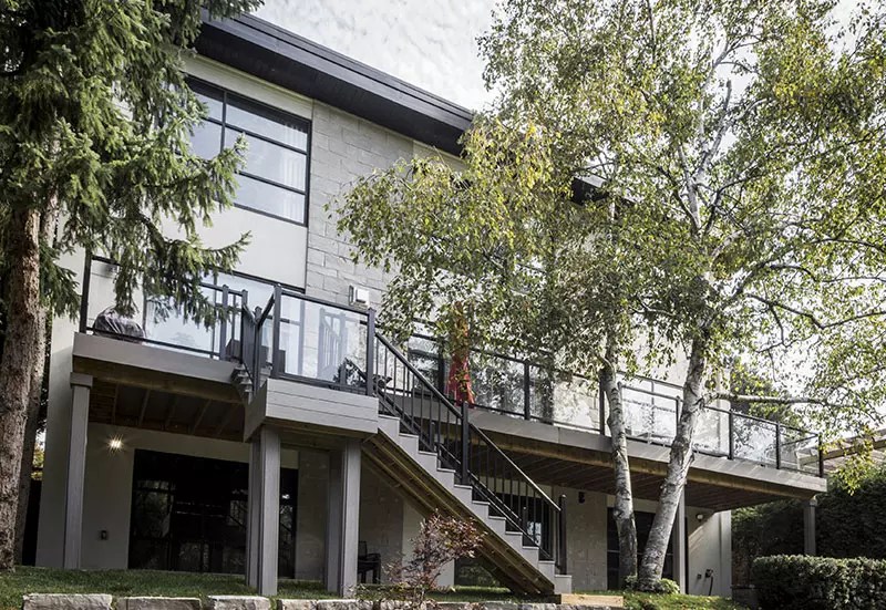 York Mills Contemporary Custom Home in Toronto Wallzcorp