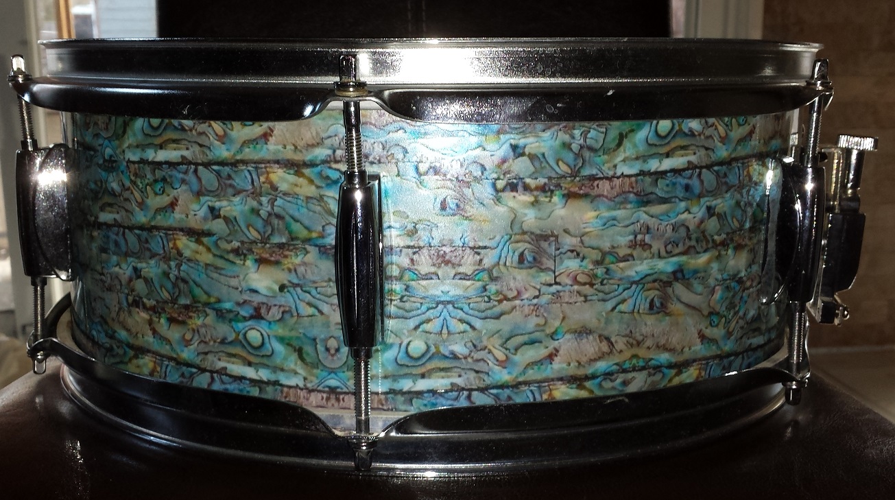 Caribbean Abalone Drum Wrap Walopus Drum Wrap