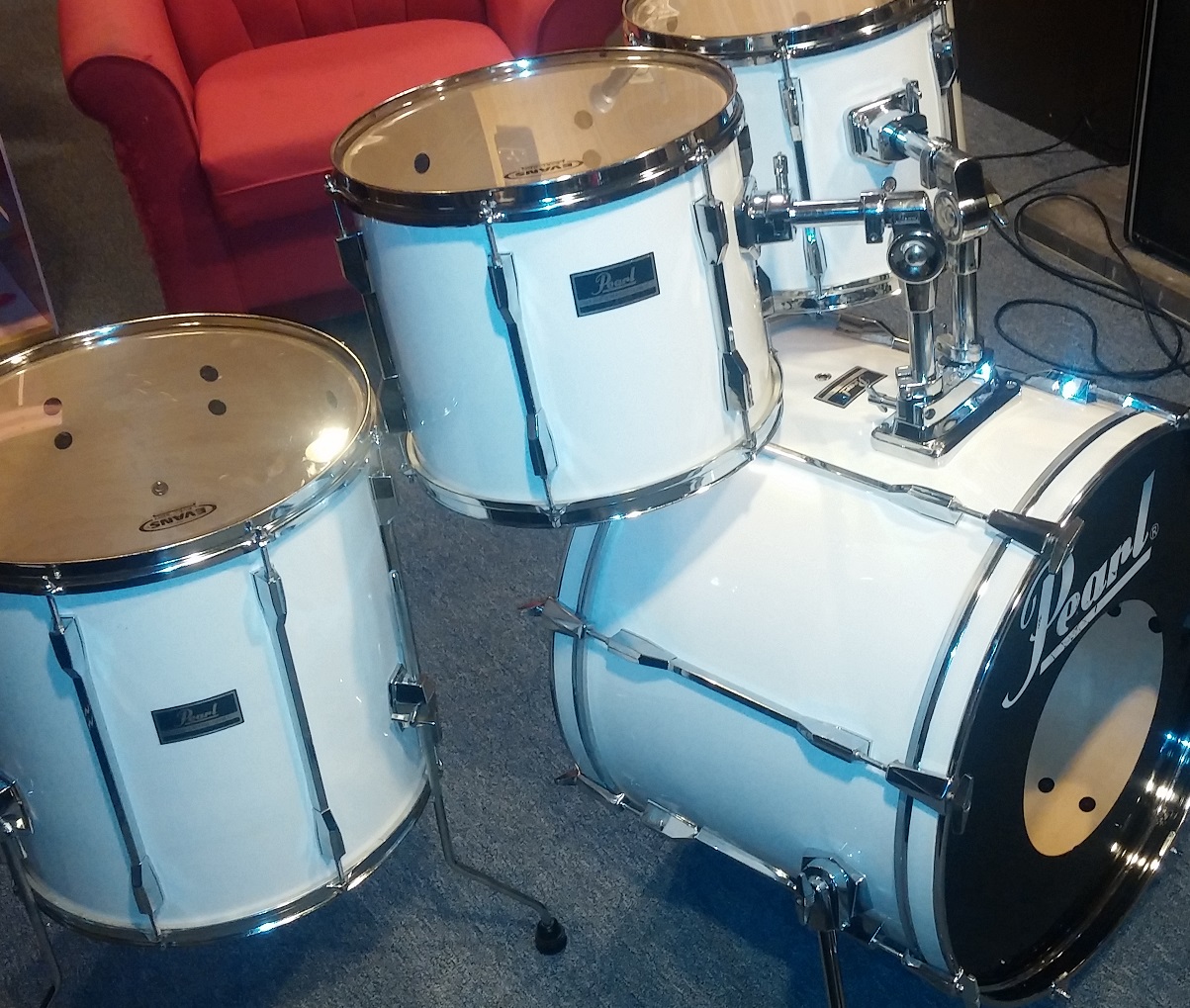 Piano White Drum Wrap Walopus Drum Wrap
