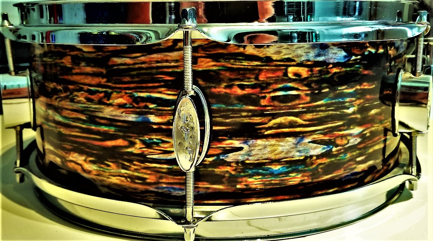 Dragon Oyster Pearl Drum Wrap Walopus Drum Wrap