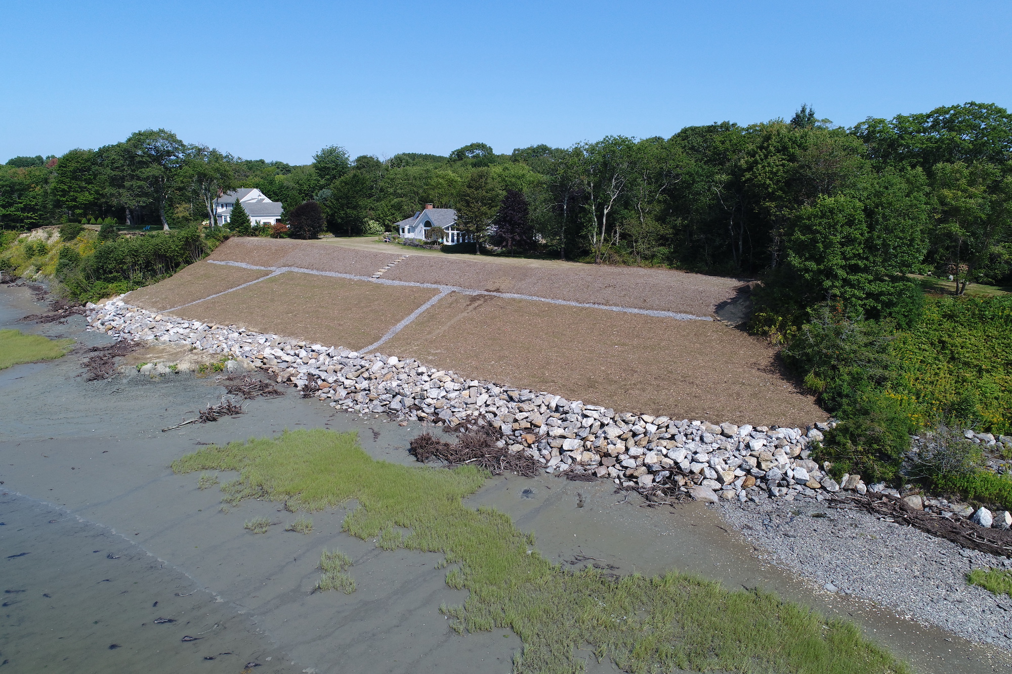 Unstable Bluff Stabilization Walsh Engineering