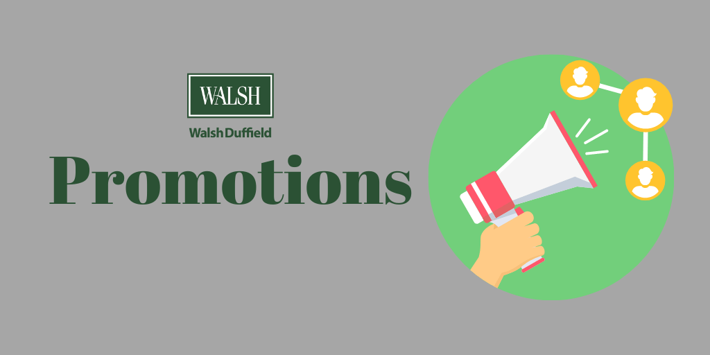 Recent Growth & Employee Promotions Walsh Duffield Cos, Inc.