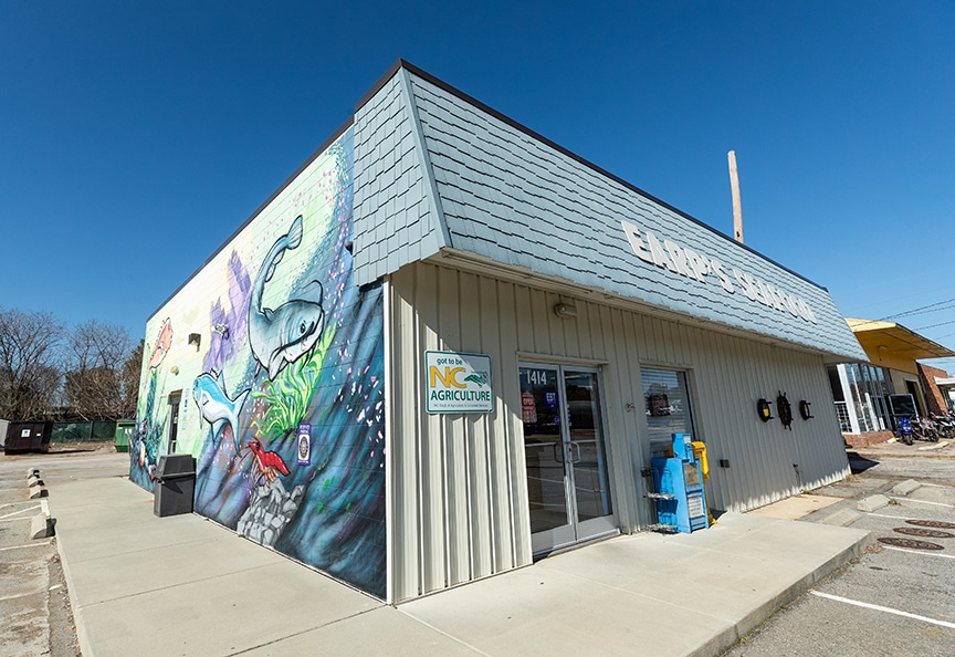 Fresh Seafood in Downtown Raleigh at Earp's Seafood Market