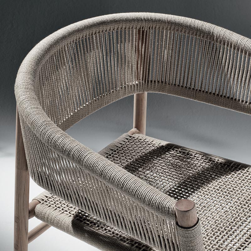 Ethimo, Kilt Teak Dining Armchair Walters