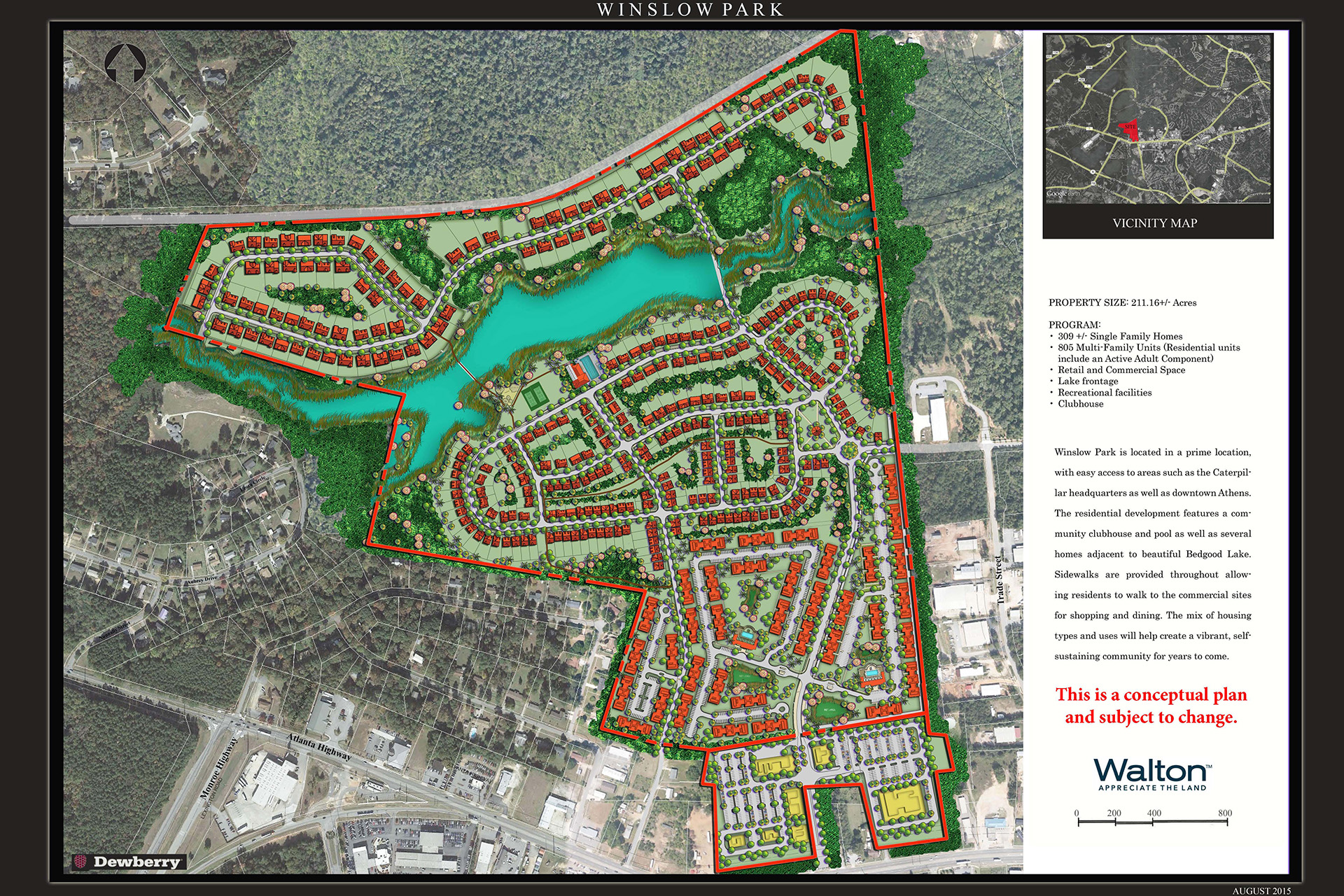 Winslow Park Master Plan Walton Global