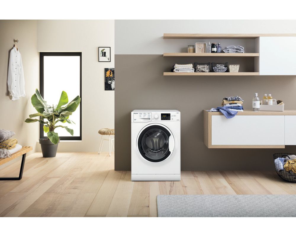 Hotpoint RDG9643WUKN 9+6KG 1400RPM Washer Dryer, White Waltons Direct