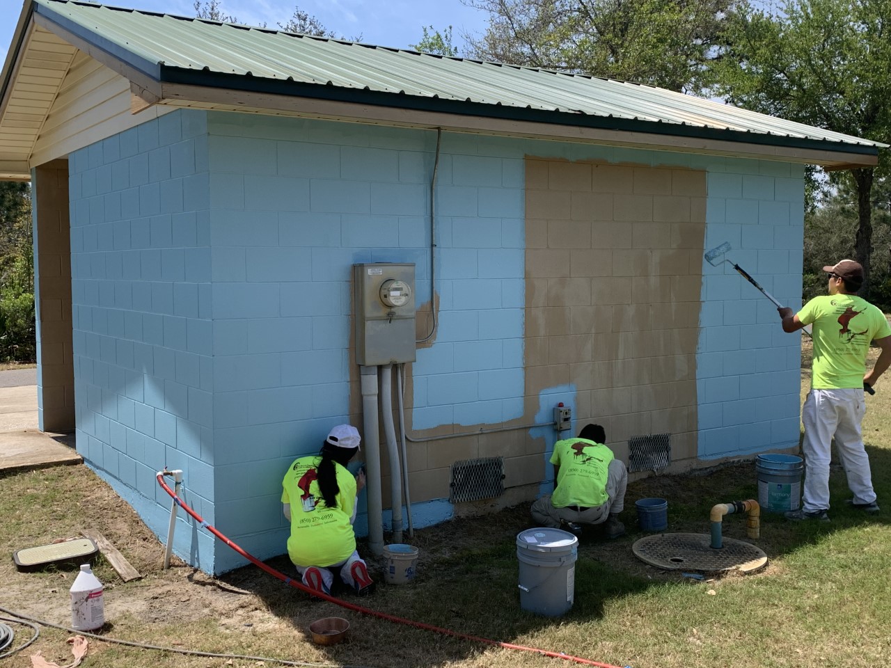 WCSO PARTNERS WITH DRIFTWOOD ESTATES HOA TO BRING ART MURALS TO WALTON