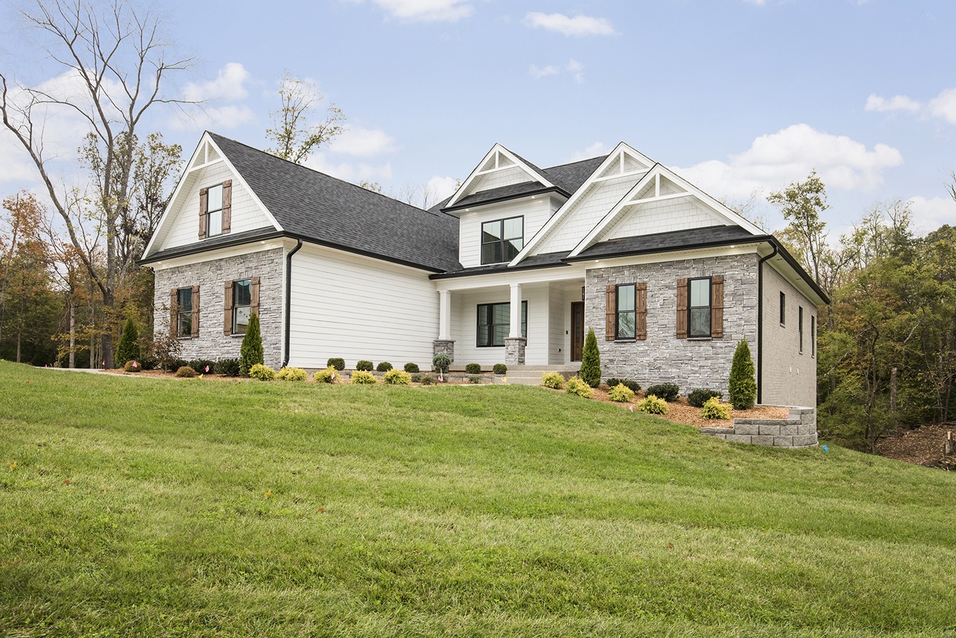 Farmhouse Estate Walt Schumm New Homes Oldham County