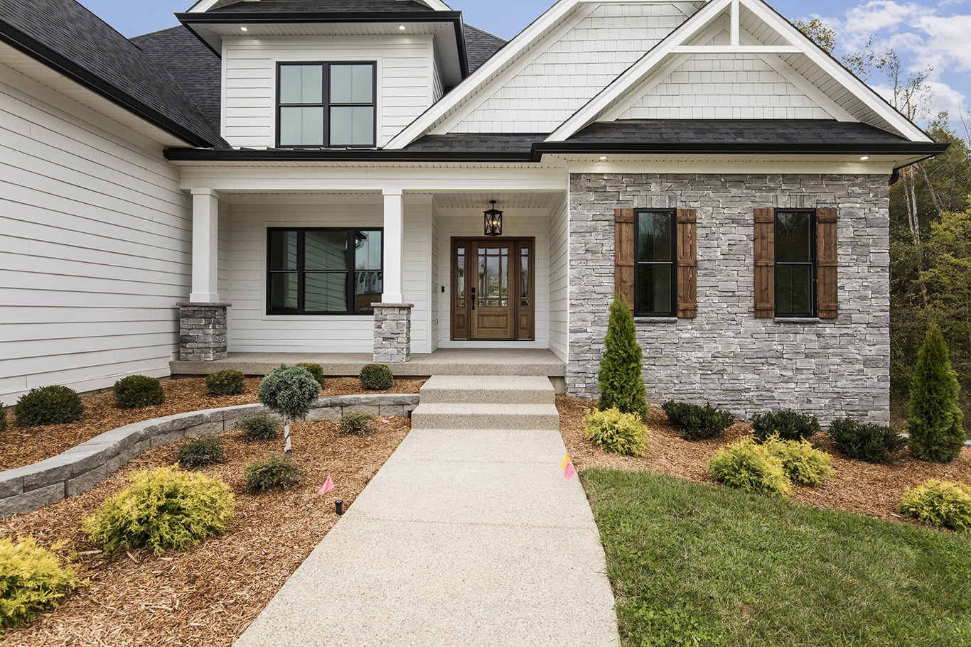 Farmhouse Estate Walt Schumm New Homes Oldham County