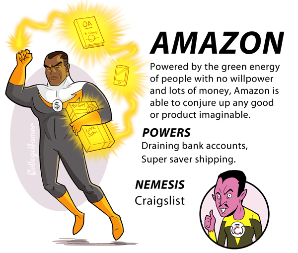 amazon superhero Walyou