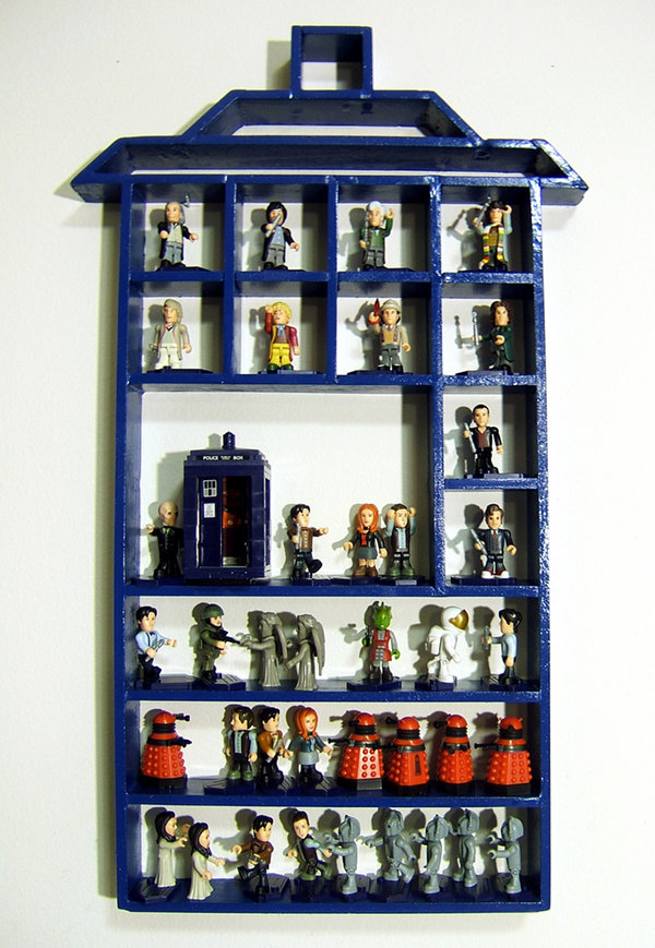 Doctor Who Lego TARDIS Display
