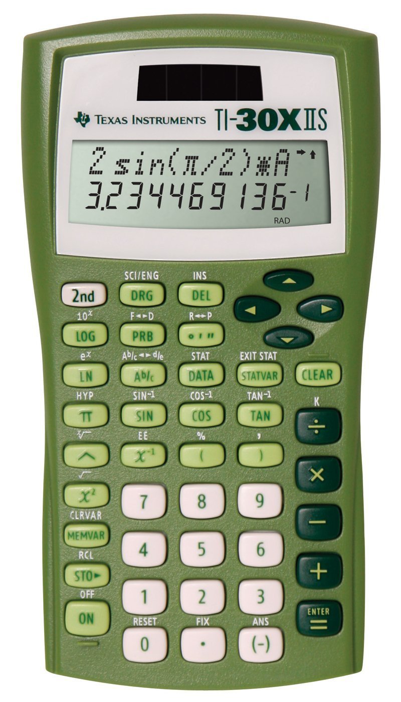 Texas Instruments TI30XIIS Scientific Calculator Walyou