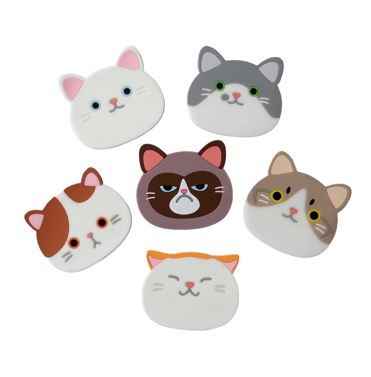 Cute Cat Coasters Walyou