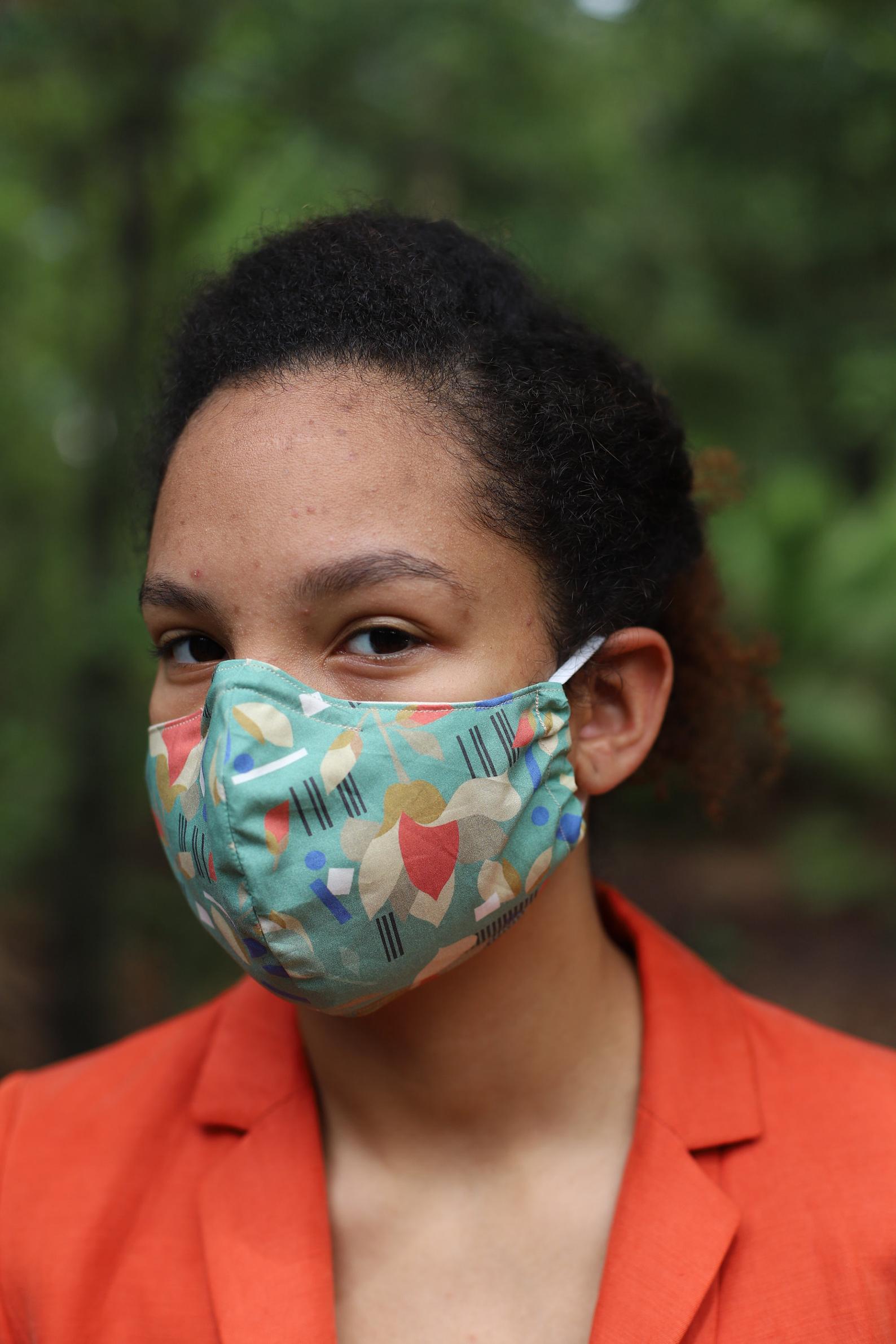 PatternedFaceMaskwithNasalSupport Walyou
