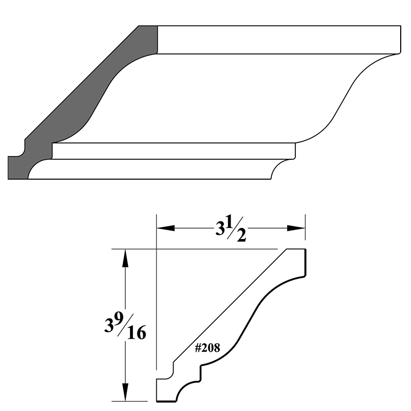 Wood Crown Molding WalzCraft