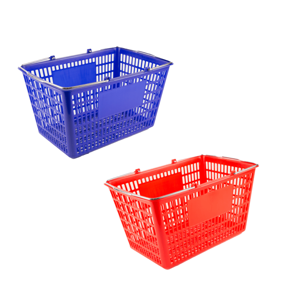 Wire Handled Shopping Baskets Rootze by Wamaco