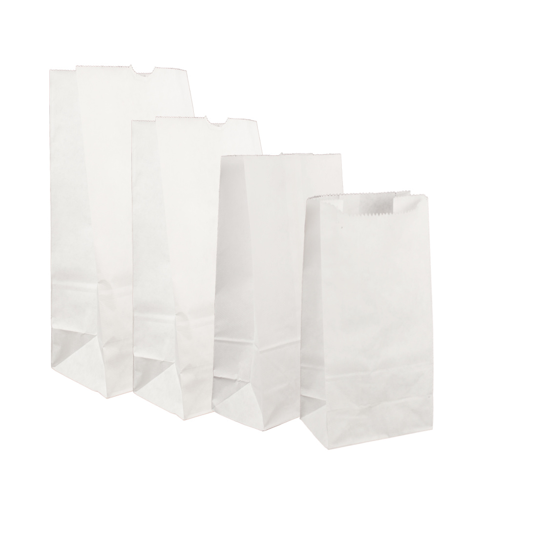 White Paper Grocery Bags Rootze by Wamaco