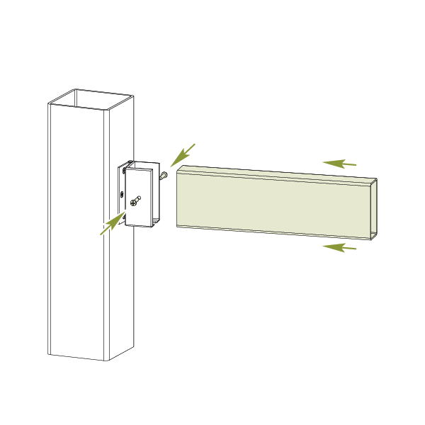 Installing Zippity Fence Panels at an Angle Other Than 90 Degrees